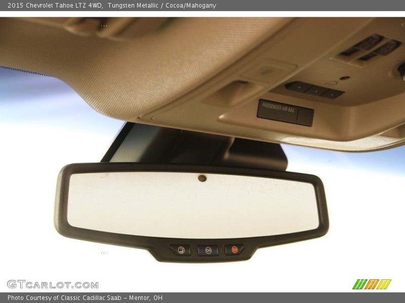 Tungsten Metallic / Cocoa/Mahogany 2015 Chevrolet Tahoe LTZ 4WD
