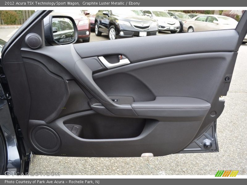 Graphite Luster Metallic / Ebony 2012 Acura TSX Technology Sport Wagon