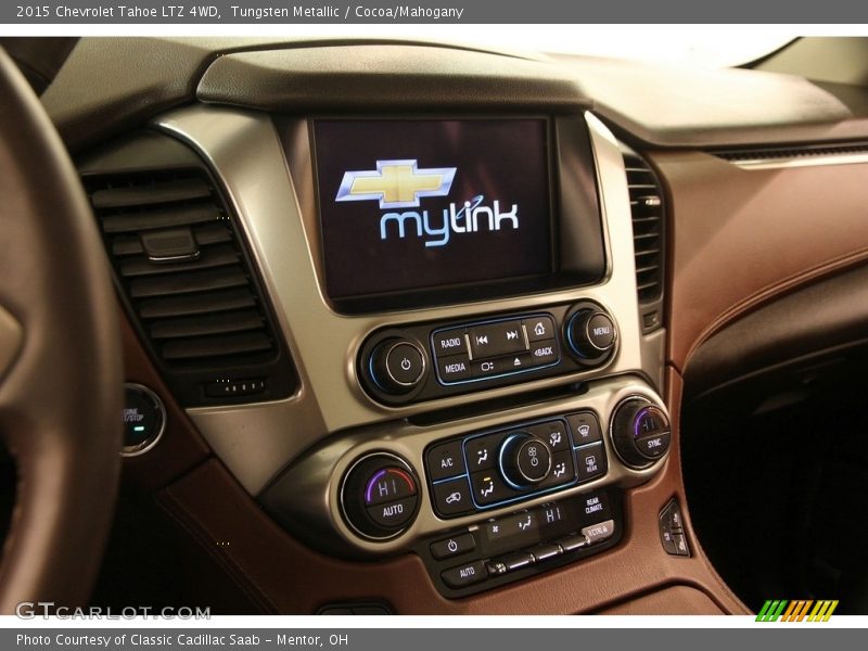 Tungsten Metallic / Cocoa/Mahogany 2015 Chevrolet Tahoe LTZ 4WD