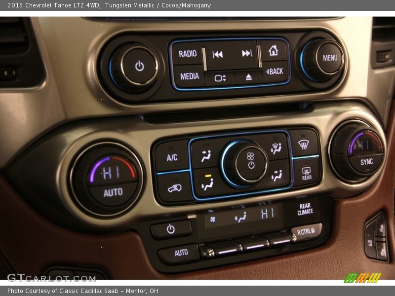 Tungsten Metallic / Cocoa/Mahogany 2015 Chevrolet Tahoe LTZ 4WD