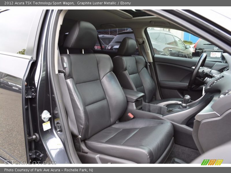 Graphite Luster Metallic / Ebony 2012 Acura TSX Technology Sport Wagon