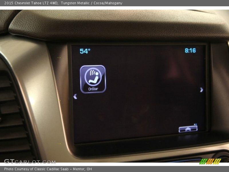 Tungsten Metallic / Cocoa/Mahogany 2015 Chevrolet Tahoe LTZ 4WD