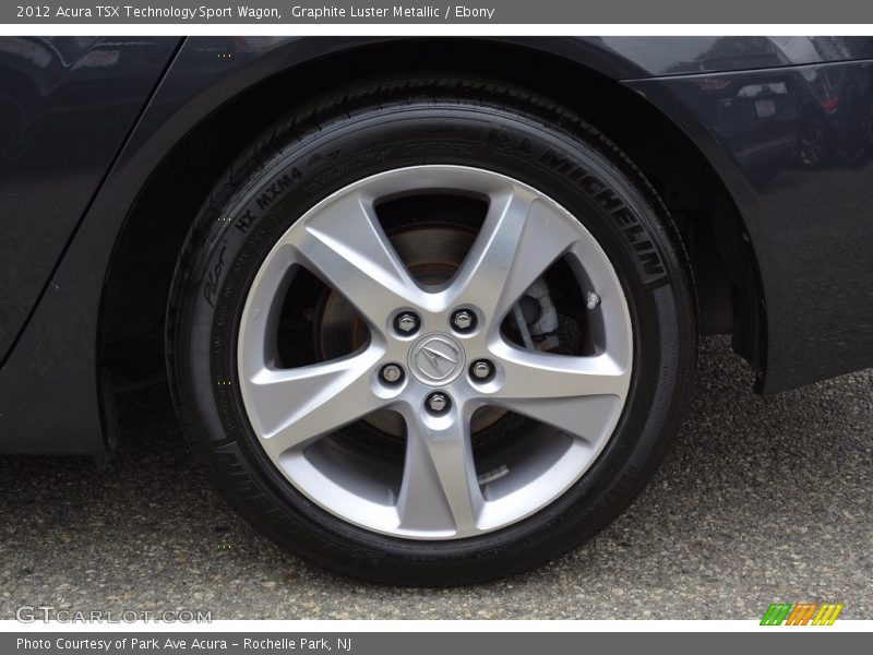 Graphite Luster Metallic / Ebony 2012 Acura TSX Technology Sport Wagon