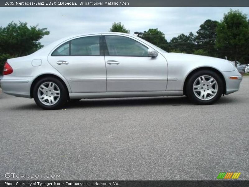 Brilliant Silver Metallic / Ash 2005 Mercedes-Benz E 320 CDI Sedan