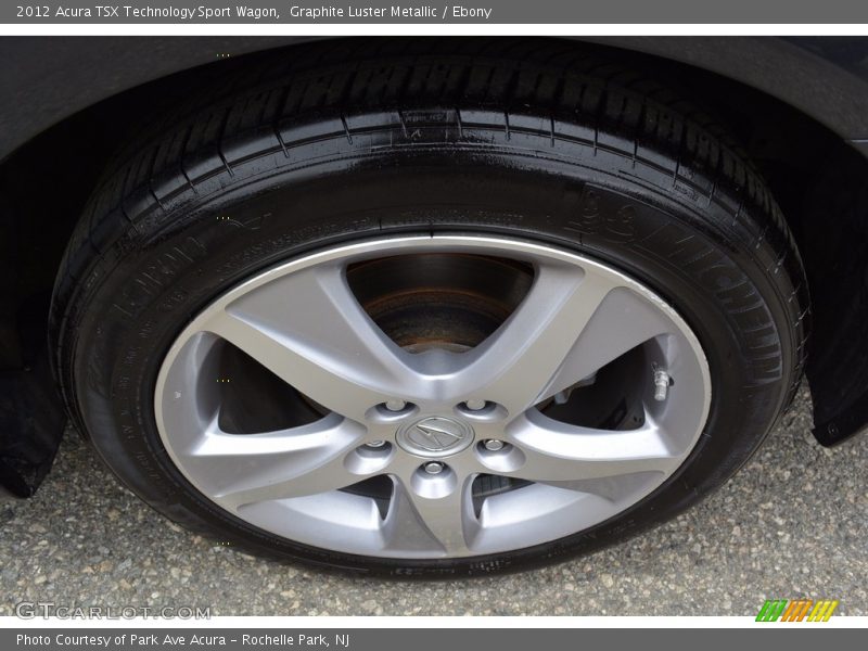 Graphite Luster Metallic / Ebony 2012 Acura TSX Technology Sport Wagon
