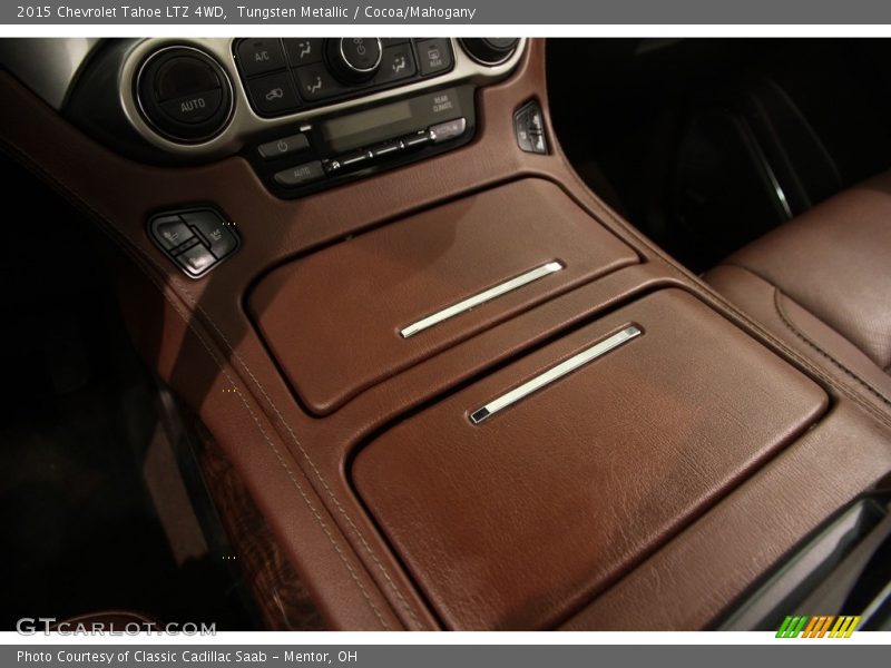 Tungsten Metallic / Cocoa/Mahogany 2015 Chevrolet Tahoe LTZ 4WD