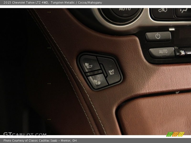 Tungsten Metallic / Cocoa/Mahogany 2015 Chevrolet Tahoe LTZ 4WD