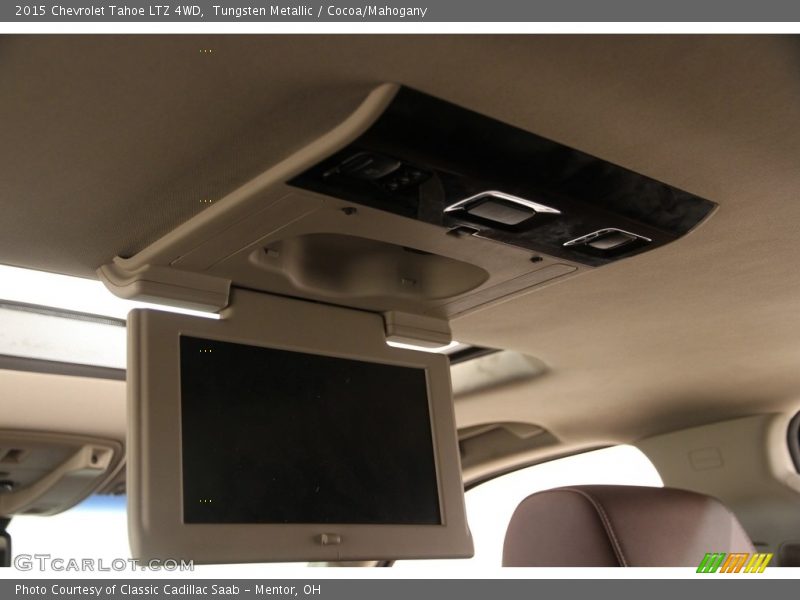 Tungsten Metallic / Cocoa/Mahogany 2015 Chevrolet Tahoe LTZ 4WD