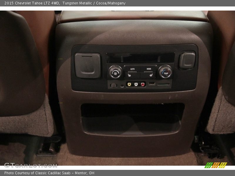 Tungsten Metallic / Cocoa/Mahogany 2015 Chevrolet Tahoe LTZ 4WD