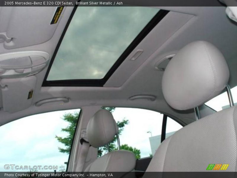 Brilliant Silver Metallic / Ash 2005 Mercedes-Benz E 320 CDI Sedan