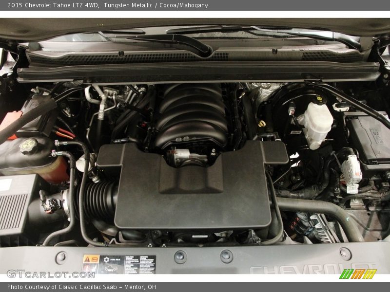 Tungsten Metallic / Cocoa/Mahogany 2015 Chevrolet Tahoe LTZ 4WD