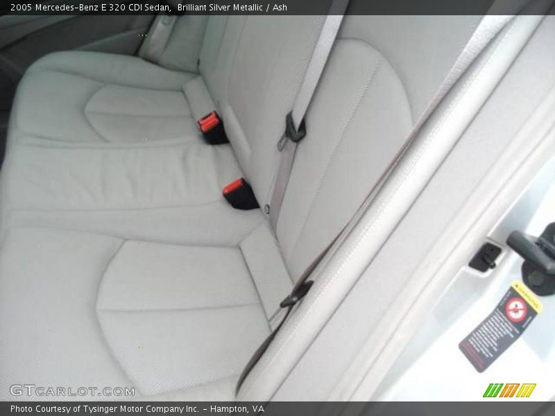 Brilliant Silver Metallic / Ash 2005 Mercedes-Benz E 320 CDI Sedan