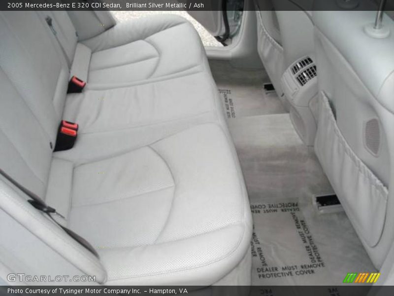 Brilliant Silver Metallic / Ash 2005 Mercedes-Benz E 320 CDI Sedan
