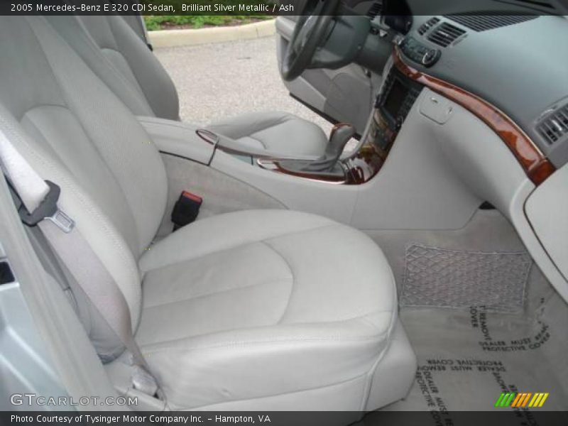 Brilliant Silver Metallic / Ash 2005 Mercedes-Benz E 320 CDI Sedan