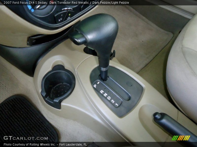 Dark Toreador Red Metallic / Dark Pebble/Light Pebble 2007 Ford Focus ZX4 S Sedan