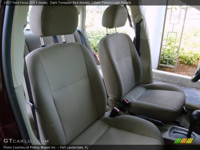 Dark Toreador Red Metallic / Dark Pebble/Light Pebble 2007 Ford Focus ZX4 S Sedan
