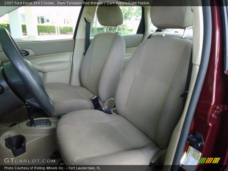 Dark Toreador Red Metallic / Dark Pebble/Light Pebble 2007 Ford Focus ZX4 S Sedan