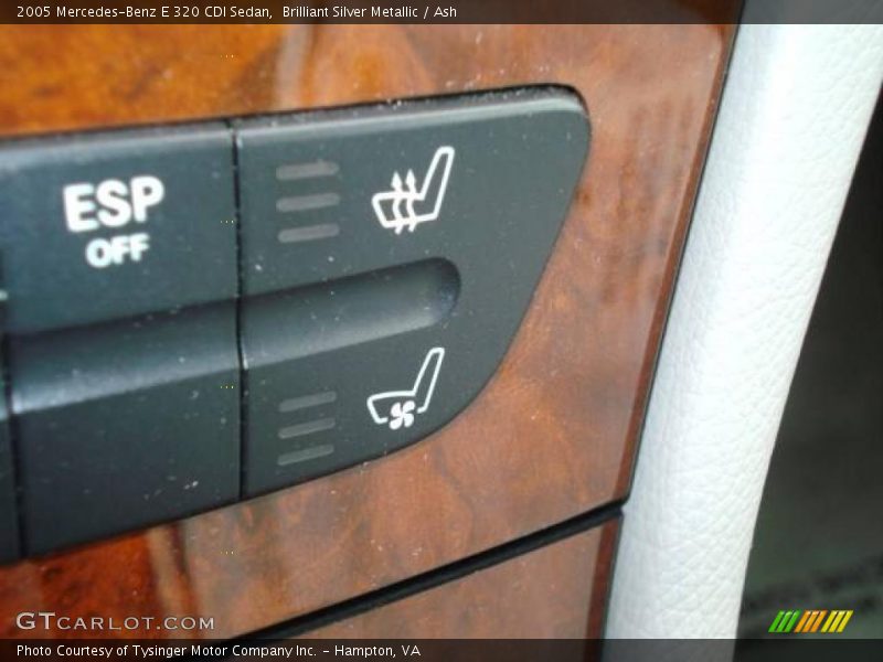 Brilliant Silver Metallic / Ash 2005 Mercedes-Benz E 320 CDI Sedan