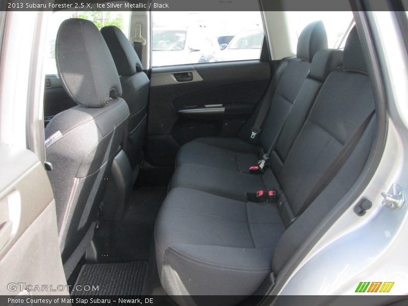 Ice Silver Metallic / Black 2013 Subaru Forester 2.5 X