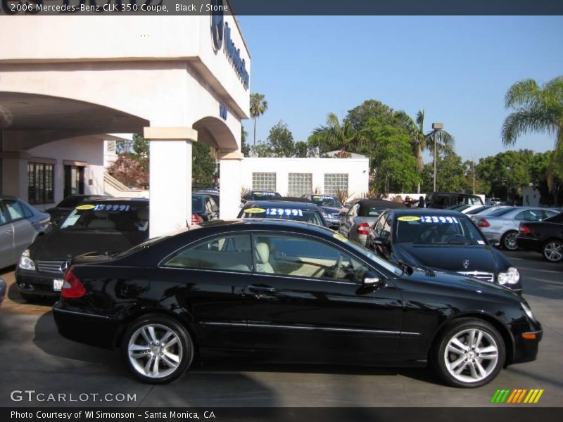 Black / Stone 2006 Mercedes-Benz CLK 350 Coupe