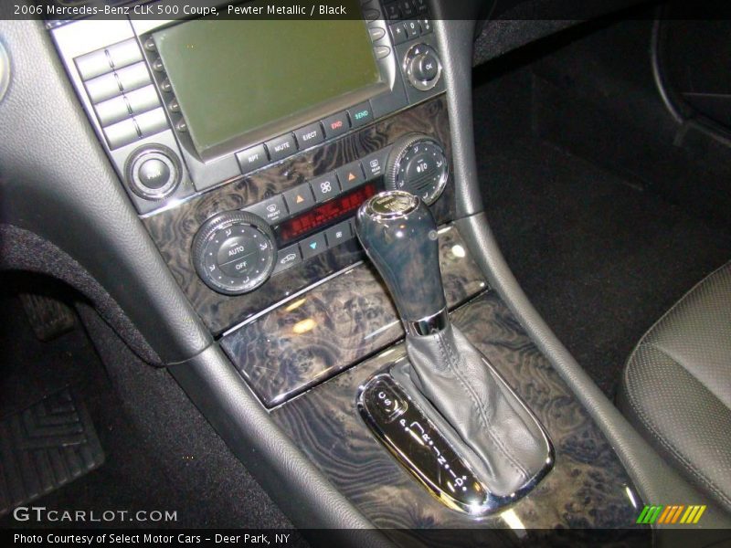 Pewter Metallic / Black 2006 Mercedes-Benz CLK 500 Coupe