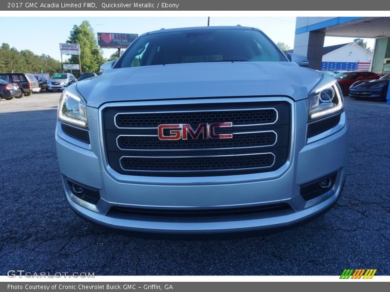 Quicksilver Metallic / Ebony 2017 GMC Acadia Limited FWD