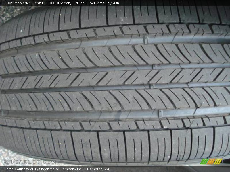 Brilliant Silver Metallic / Ash 2005 Mercedes-Benz E 320 CDI Sedan