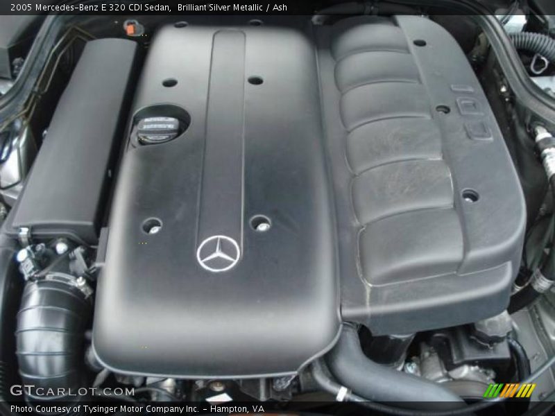 Brilliant Silver Metallic / Ash 2005 Mercedes-Benz E 320 CDI Sedan