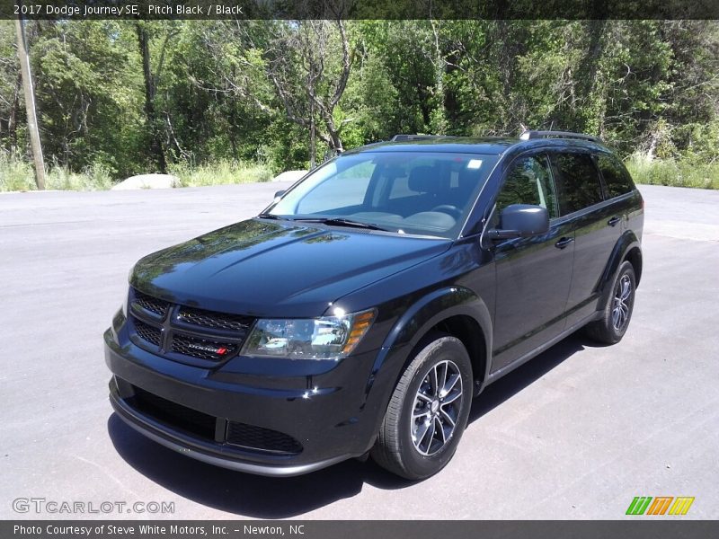 Pitch Black / Black 2017 Dodge Journey SE