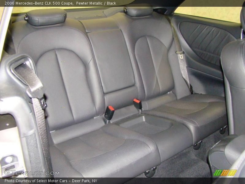 Pewter Metallic / Black 2006 Mercedes-Benz CLK 500 Coupe