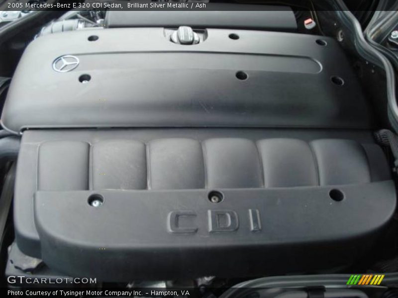 Brilliant Silver Metallic / Ash 2005 Mercedes-Benz E 320 CDI Sedan
