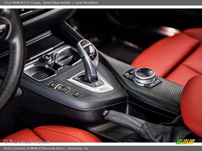 Estoril Blue Metallic / Coral Red/Black 2014 BMW M235i Coupe