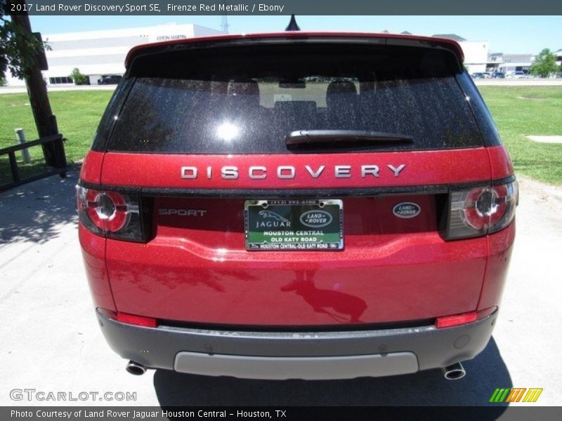 Firenze Red Metallic / Ebony 2017 Land Rover Discovery Sport SE