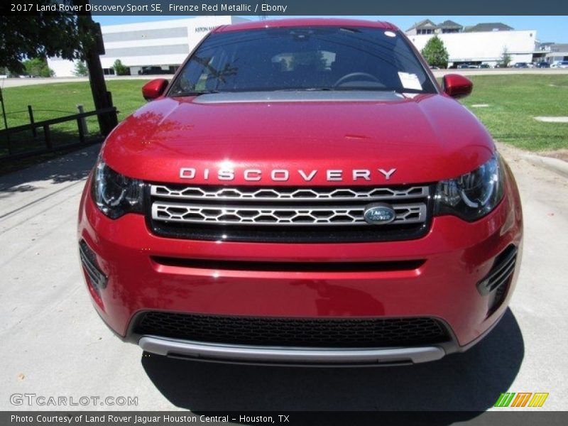 Firenze Red Metallic / Ebony 2017 Land Rover Discovery Sport SE