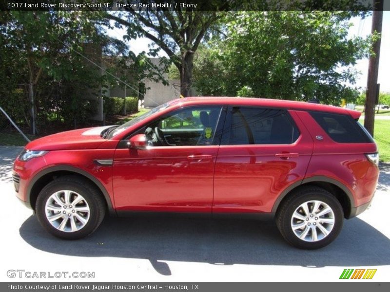 Firenze Red Metallic / Ebony 2017 Land Rover Discovery Sport SE