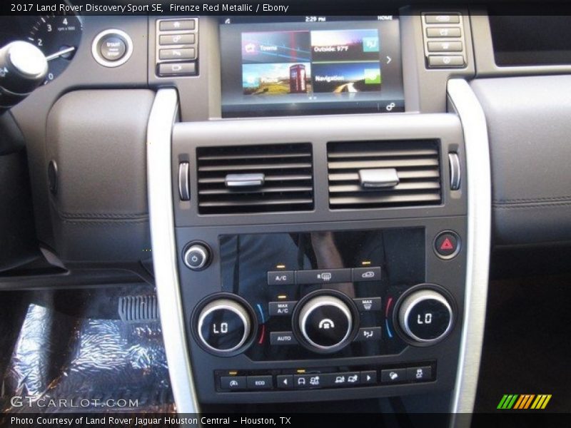 Firenze Red Metallic / Ebony 2017 Land Rover Discovery Sport SE