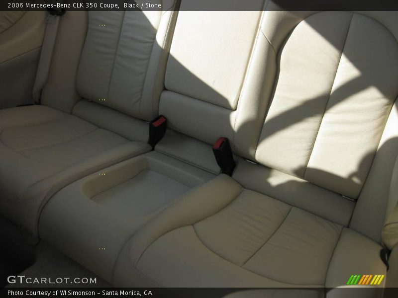 Black / Stone 2006 Mercedes-Benz CLK 350 Coupe