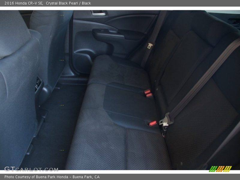 Crystal Black Pearl / Black 2016 Honda CR-V SE