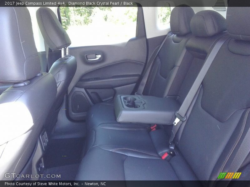 Diamond Black Crystal Pearl / Black 2017 Jeep Compass Limited 4x4