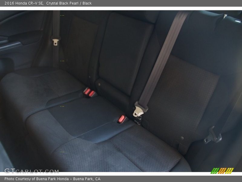 Crystal Black Pearl / Black 2016 Honda CR-V SE