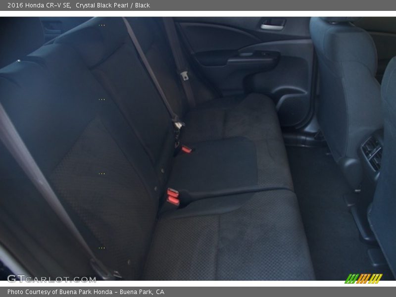 Crystal Black Pearl / Black 2016 Honda CR-V SE