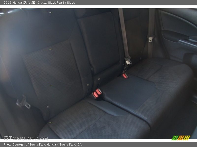 Crystal Black Pearl / Black 2016 Honda CR-V SE
