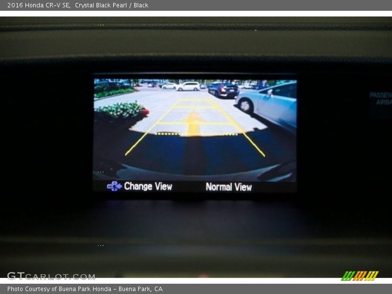 Crystal Black Pearl / Black 2016 Honda CR-V SE