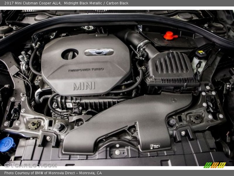 Midnight Black Metallic / Carbon Black 2017 Mini Clubman Cooper ALL4