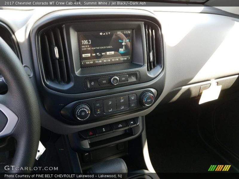 Summit White / Jet Black/­Dark Ash 2017 Chevrolet Colorado WT Crew Cab 4x4