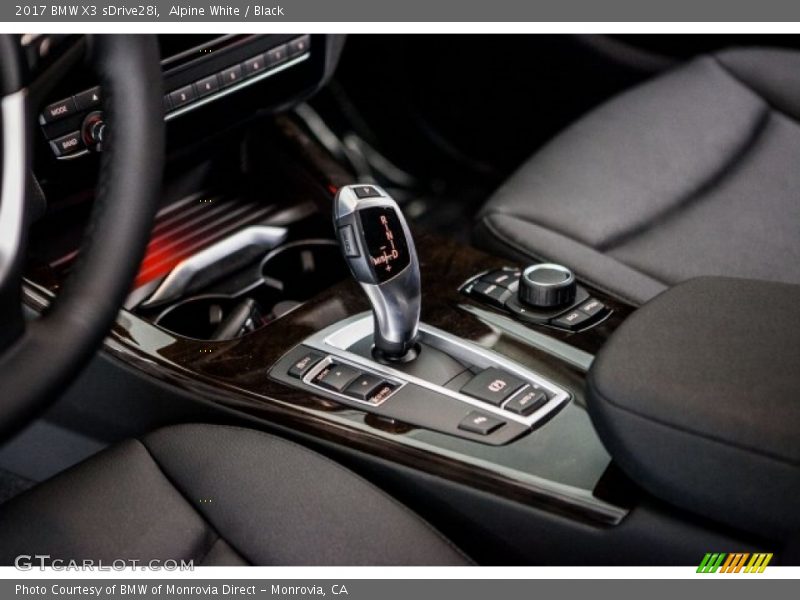 Alpine White / Black 2017 BMW X3 sDrive28i