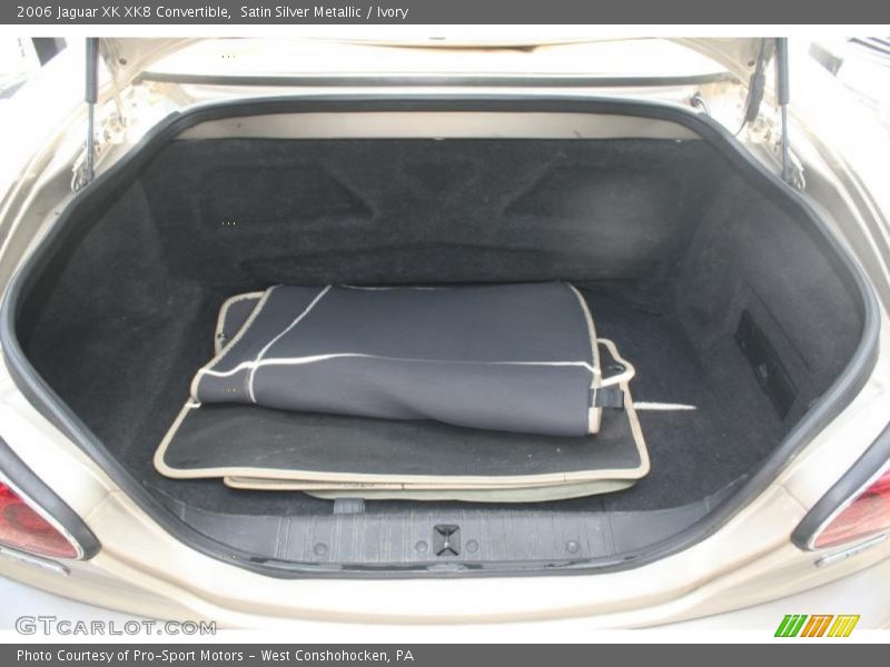 Satin Silver Metallic / Ivory 2006 Jaguar XK XK8 Convertible