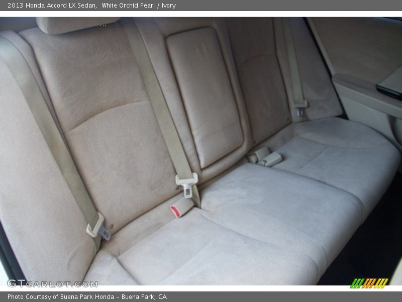 White Orchid Pearl / Ivory 2013 Honda Accord LX Sedan
