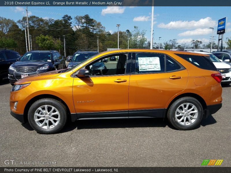  2018 Equinox LS Orange Burst Metallic