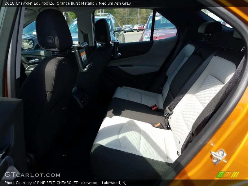Orange Burst Metallic / Medium Ash Gray 2018 Chevrolet Equinox LS